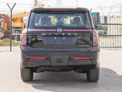 2026 Nissan Patrol Platinum 3.8 Litres Twin-Turbo V6 Petrol Engine Black Red SUV