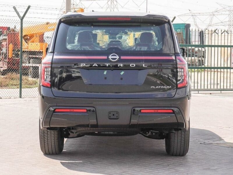 2026 Nissan Patrol Platinum 3.8 Litres Twin-Turbo V6 Petrol Engine Black Red SUV