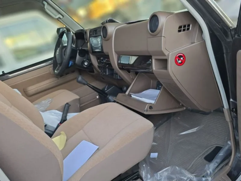 2026 Toyota Land Cruiser LC76 4.0L V6 Petrol Engine Grey Beige SUV GCC Specs
