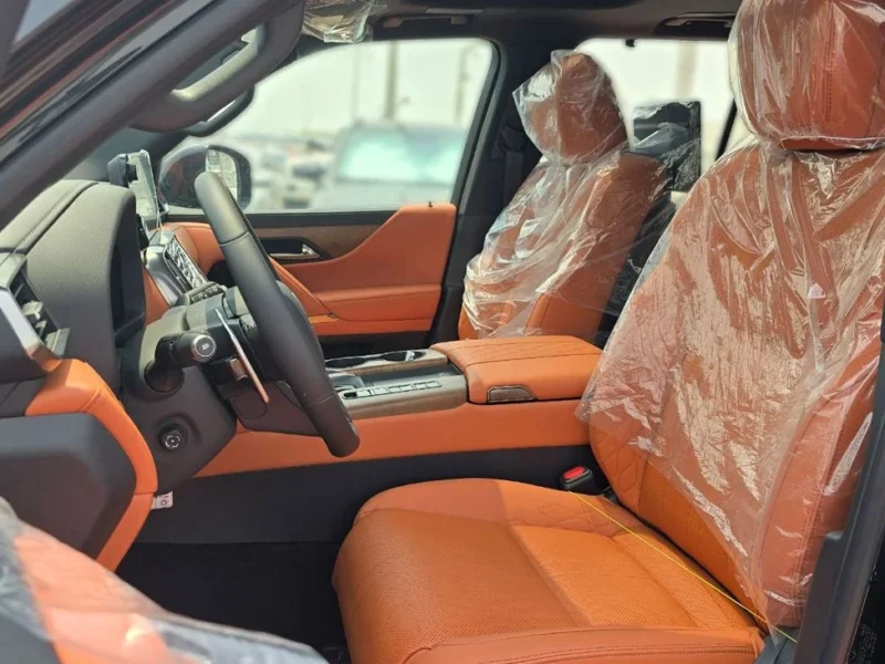 2026 Lexus LX700h VIP 3.5L V6 Twin-Turbo Hybrid Engine Black Tan SUV GCC Specs