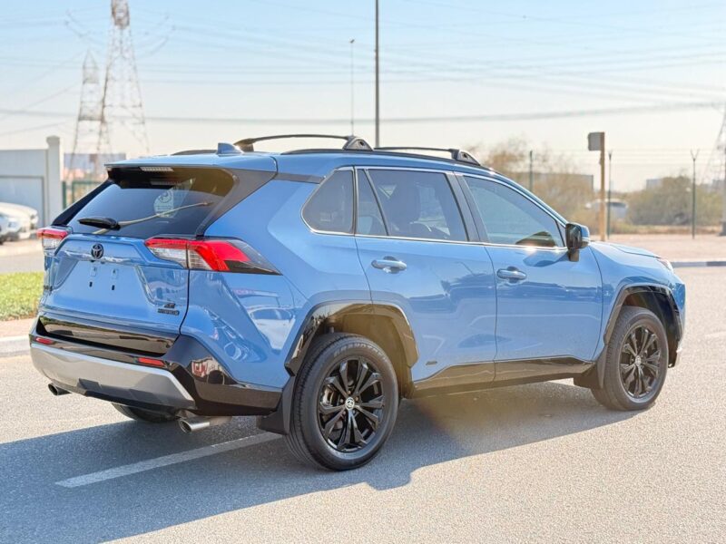 2023 TOYOTA RAV4 SE 2.5 Litres V4 Petrol HYBRID Engine Blue Black American Specs AWD