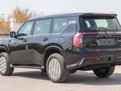 2026 Nissan Patrol Platinum 3.8 Litres Twin-Turbo V6 Petrol Engine Black Red SUV