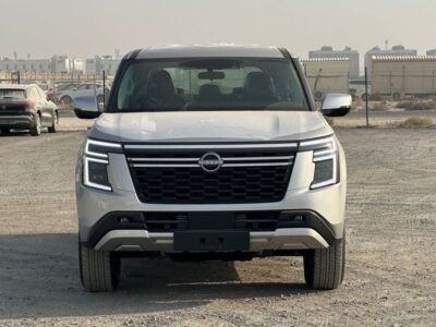 2026 Nissan Patrol T1 3.5 Litres V6 Twin Turbo Petrol Silver Black SUV GCC Specs