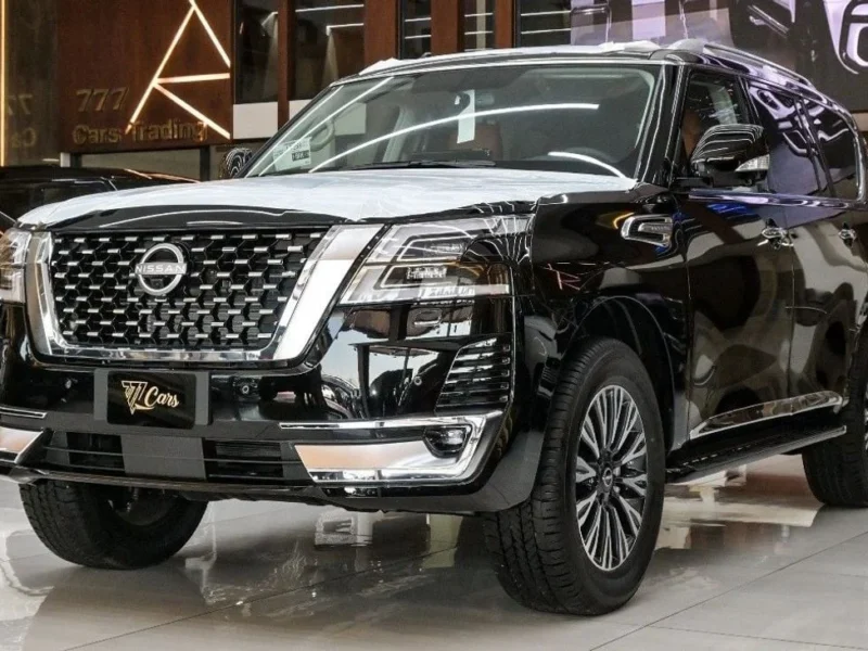 2024 Nissan Patrol SE Platinum City 4.0L V6 Petrol Engine Black Orange SUV GCC Specs