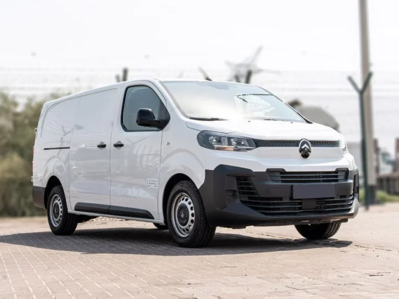 2026 Citroen Jumpy 2.0L 4-Cylinder Turbo Diesel Engine White Black Cargo Van GCC Specs