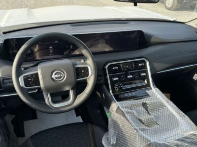2026 Nissan Patrol T1 3.5 Litres V6 Twin Turbo Petrol Silver Black SUV GCC Specs