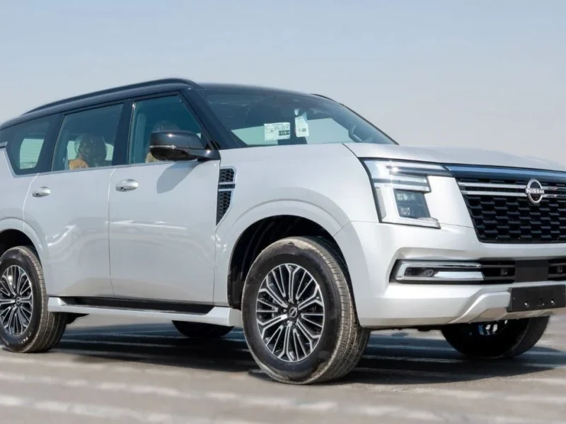 2026 Nissan Patrol SE Platinum 3.8 Litres V6 Petrol Engine White Tan SUV GCC Specs