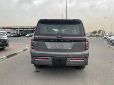 2026 Nissan Patrol Platinum 3.5 Litres Twin-Turbo V6 Petrol Engine Grey Burgundy SUV BLACK ROOF