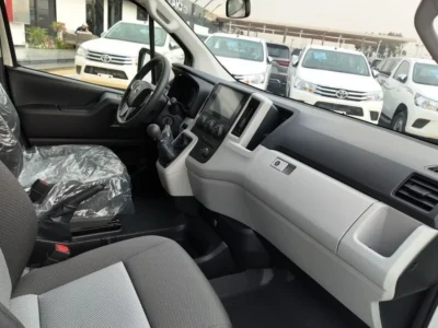 2026 TOYOTA HIACE HIGH ROOF 2.8L 4 Cylinders Diesel Engine White Grey Van GCC Specs