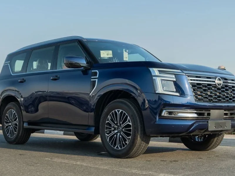 2026 Nissan Patrol SE Platinum 3.8 Litres V6 Petrol Engine Blue Red SUV GCC Specs