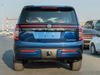 2026 Nissan Patrol SE Platinum 3.8 Litres V6 Petrol Engine Blue Red SUV GCC Specs
