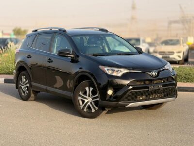 2017 TOYOTA RAV4 LE 2.5 Litres V4 Petrol Engine Black SUV American Specs Automatic