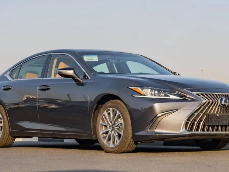 2026 Lexus ES300h 2.5L 4-Cylinder Hybrid Petrol Engine Grey Tan Sedan GCC Specs
