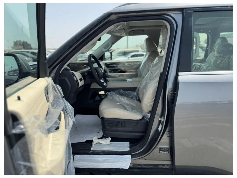 2026 Nissan Patrol LE Mid Options 3.5L V6 Twin Turbo Petrol Grey Beige SUV GCC Specs
