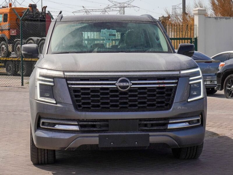 2025 Nissan Patrol Platinum 3.5 Litres Twin-Turbo V6 Petrol Engine Grey Beige SUV