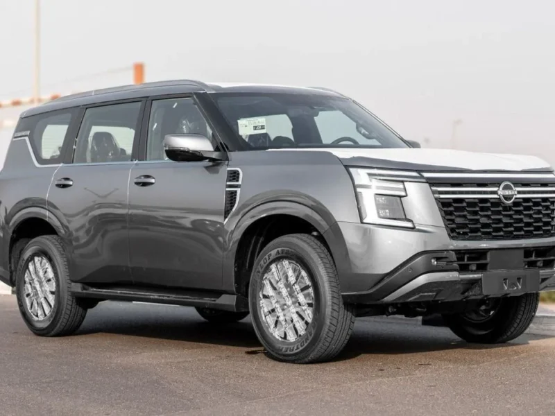 2026 Nissan Patrol SE T2 3.8 Litres V6 Petrol Engine Grey Black SUV GCC Specs