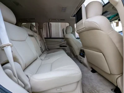 2013 Lexus LX-Series LX 570 Platinum 8 Cylinders Petrol Engine White Beige SUV GCC Specs