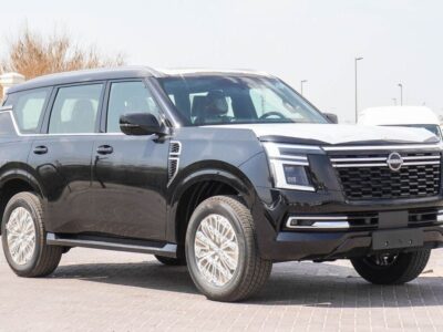 2026 Nissan Patrol Platinum 3.8 Litres Twin-Turbo V6 Petrol Engine Black Red SUV