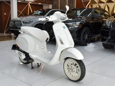 2022 Vespa Sprint Sport 50 JUSTIN BIEBER EDITION White