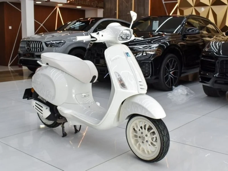 2022 Vespa Sprint Sport 50 JUSTIN BIEBER EDITION White