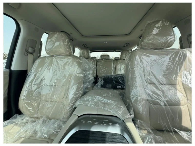 2026 Nissan Patrol LE Mid Options 3.5L V6 Twin Turbo Petrol Grey Beige SUV GCC Specs