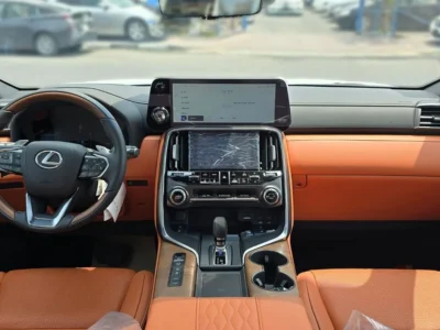 2026 Lexus LX700h VIP 3.5L V6 Twin-Turbo Hybrid Engine Black Tan SUV GCC Specs
