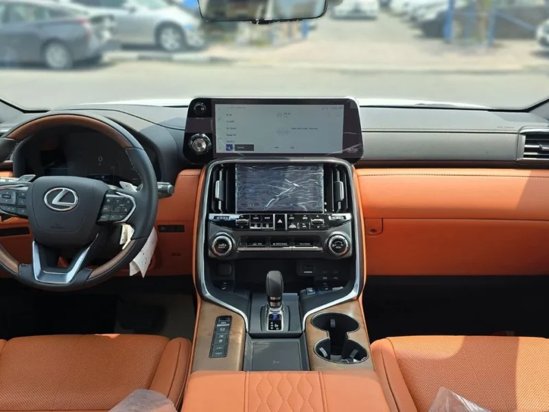 2026 Lexus LX700h VIP 3.5L V6 Twin-Turbo Hybrid Engine Black Tan SUV GCC Specs