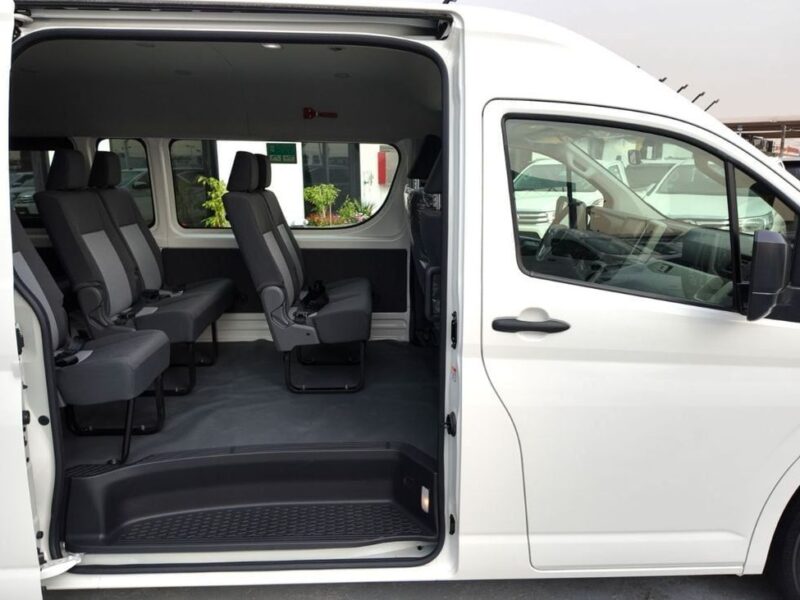 2026 TOYOTA HIACE HIGH ROOF 2.8L 4 Cylinders Diesel Engine White Grey Van GCC Specs