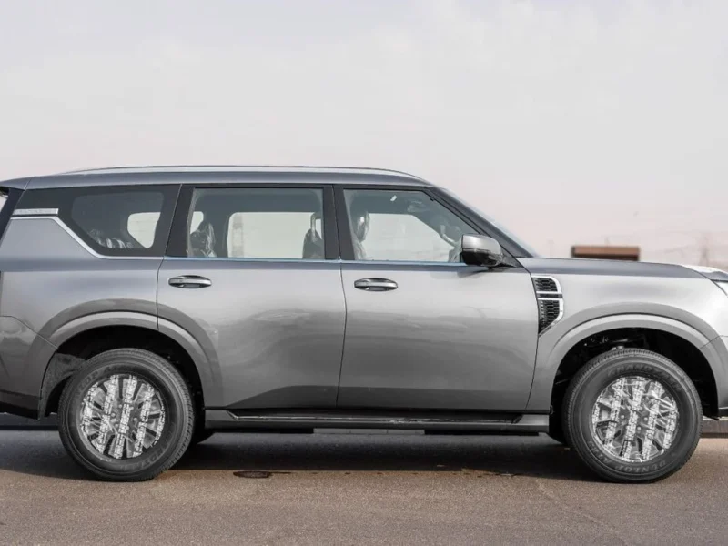 2026 Nissan Patrol SE T2 3.8 Litres V6 Petrol Engine Grey Black SUV GCC Specs