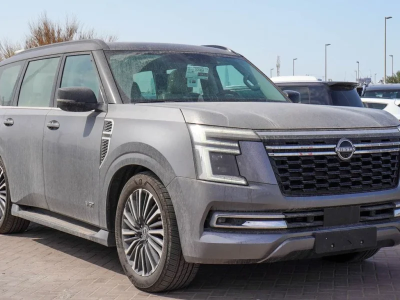 2025 Nissan Patrol Platinum 3.5 Litres Twin-Turbo V6 Petrol Engine Grey Beige SUV