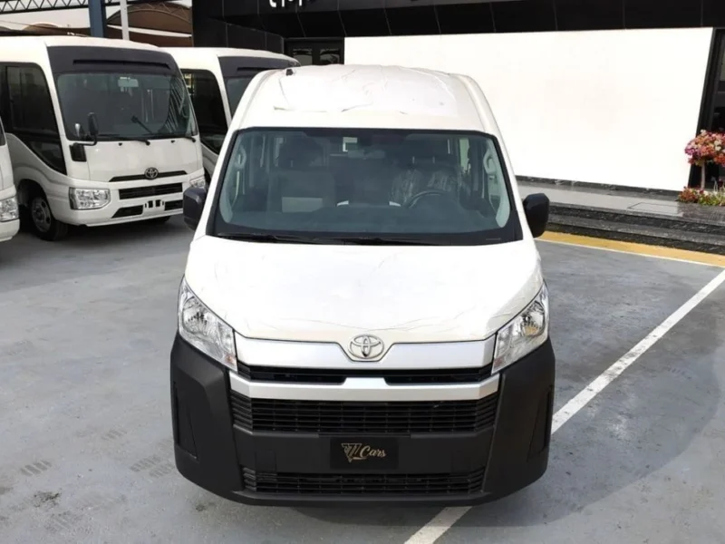 2026 TOYOTA HIACE HIGH ROOF 2.8L 4 Cylinders Diesel Engine White Grey Van GCC Specs