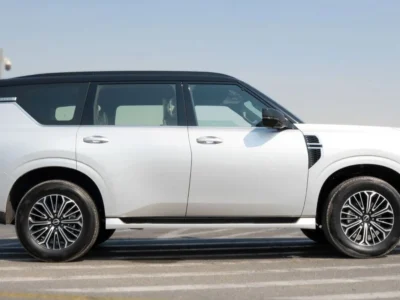 2026 Nissan Patrol SE Platinum 3.8 Litres V6 Petrol Engine White Tan SUV GCC Specs