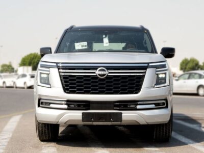 2026 Nissan Patrol SE Platinum 3.8 Litres V6 Petrol Engine White Tan SUV GCC Specs