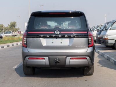 2026 Nissan Patrol LE Platinum 3.5L V6 Twin Turbo Petrol Grey Red SUV GCC Specs