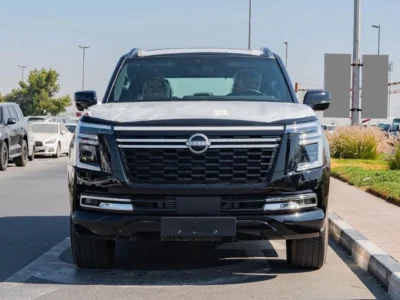 2026 Nissan Patrol LE Titanium 3.5 Litres V6 Twin Turbo Petrol Black Tan SUV GCC Specs