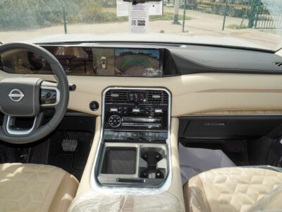 2025 Nissan Patrol Platinum 3.5 Litres Twin-Turbo V6 Petrol Engine Grey Beige SUV