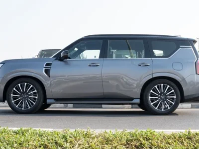2026 Nissan Patrol LE Platinum 3.5L V6 Twin Turbo Petrol Grey Red SUV GCC Specs