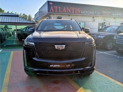 2022 Cadillac Escalade V8 Petrol Engine 6.2 Litres Blue Tan SUV GCC Specs Automatic