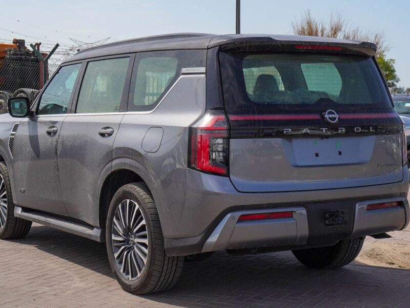 2025 Nissan Patrol Platinum 3.5 Litres Twin-Turbo V6 Petrol Engine Grey Beige SUV