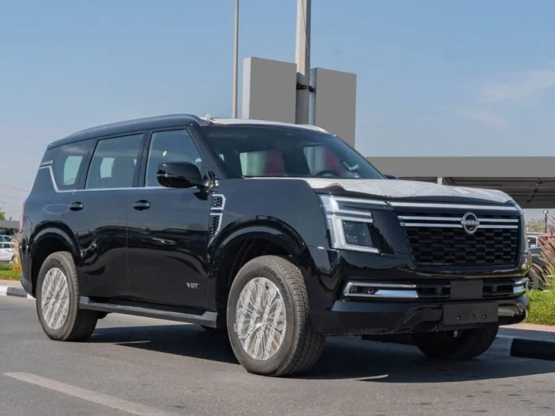 2026 Nissan Patrol LE Titanium 3.5 Litres V6 Twin Turbo Petrol Black Tan SUV GCC Specs
