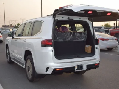 2024 Toyota Land Cruiser 3.3L Diesel V6 Twin Turbo Engine White Red SUV 4WD