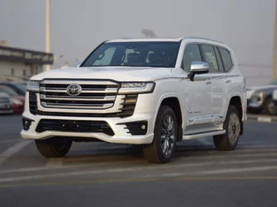 2024 Toyota Land Cruiser 3.3L Diesel V6 Twin Turbo Engine White Red SUV 4WD