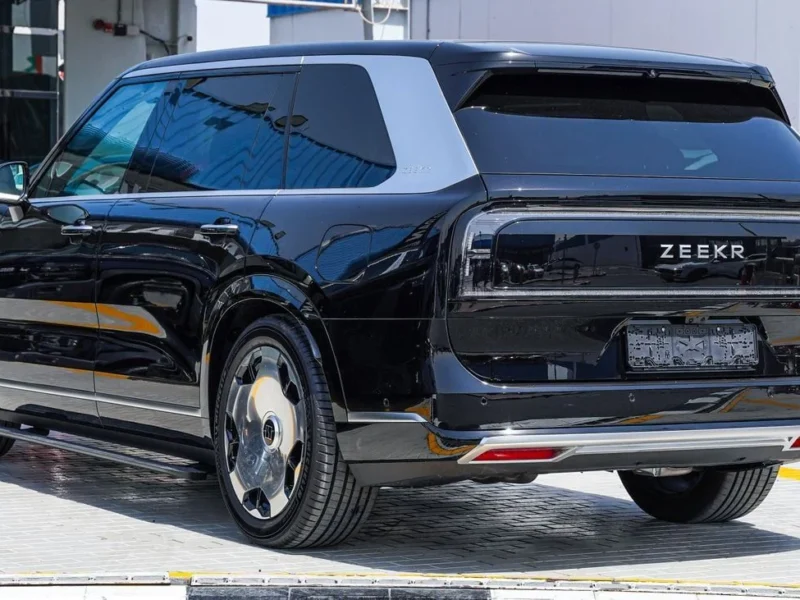 2025 Zeekr 9X 2.0 Litres turbocharged 4-cylinder Hybrid Engine Black Tan SUV