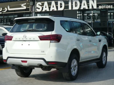 2023 Nissan X-Terra 2.5-L 4-Cylinder DOHC Petrol Engine White Beige SUV GCC Specs