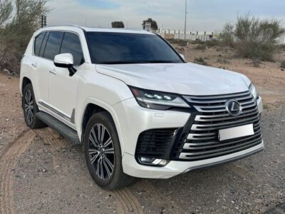 2022 Lexus LX 600 3.5L twin-turbo V6 Petrol Engine Full Option White Purple SUV GCC Specs