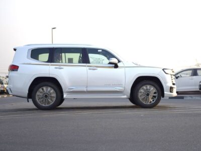 2024 Toyota Land Cruiser 3.3L Diesel V6 Twin Turbo Engine White Red SUV 4WD