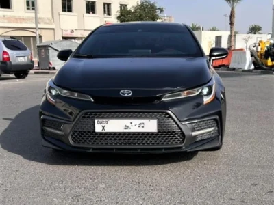 2020 Toyota Corolla SE 2.0 Liter 4 Cylinder Petrol Engine Black Sedan Automatic