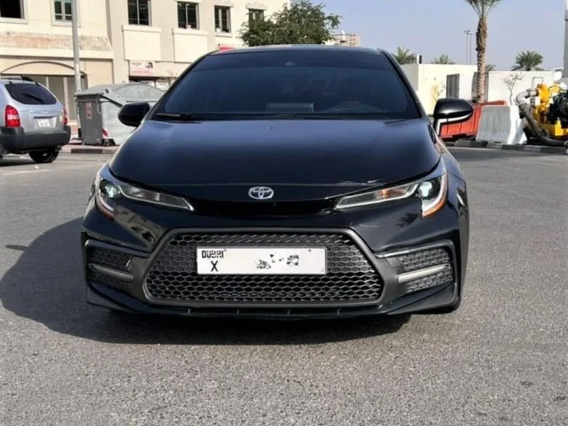 2020 Toyota Corolla SE 2.0 Liter 4 Cylinder Petrol Engine Black Sedan Automatic