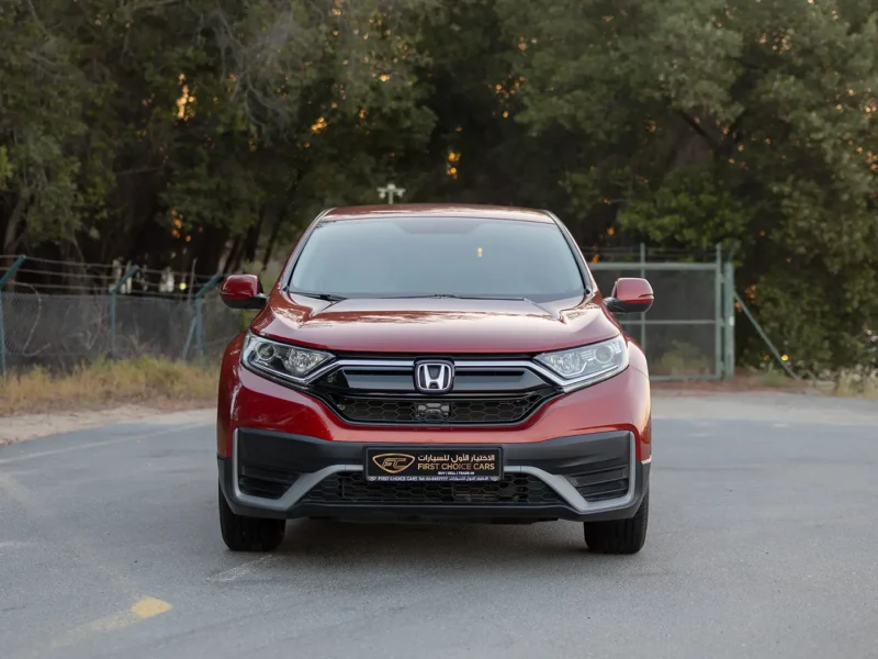 2021 Honda CR-V LX 2.4 Litres 4 Cylinders Petrol Engine Red Beige SUV GCC Specs