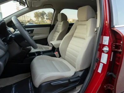 2021 Honda CR-V LX 2.4 Litres 4 Cylinders Petrol Engine Red Beige SUV GCC Specs